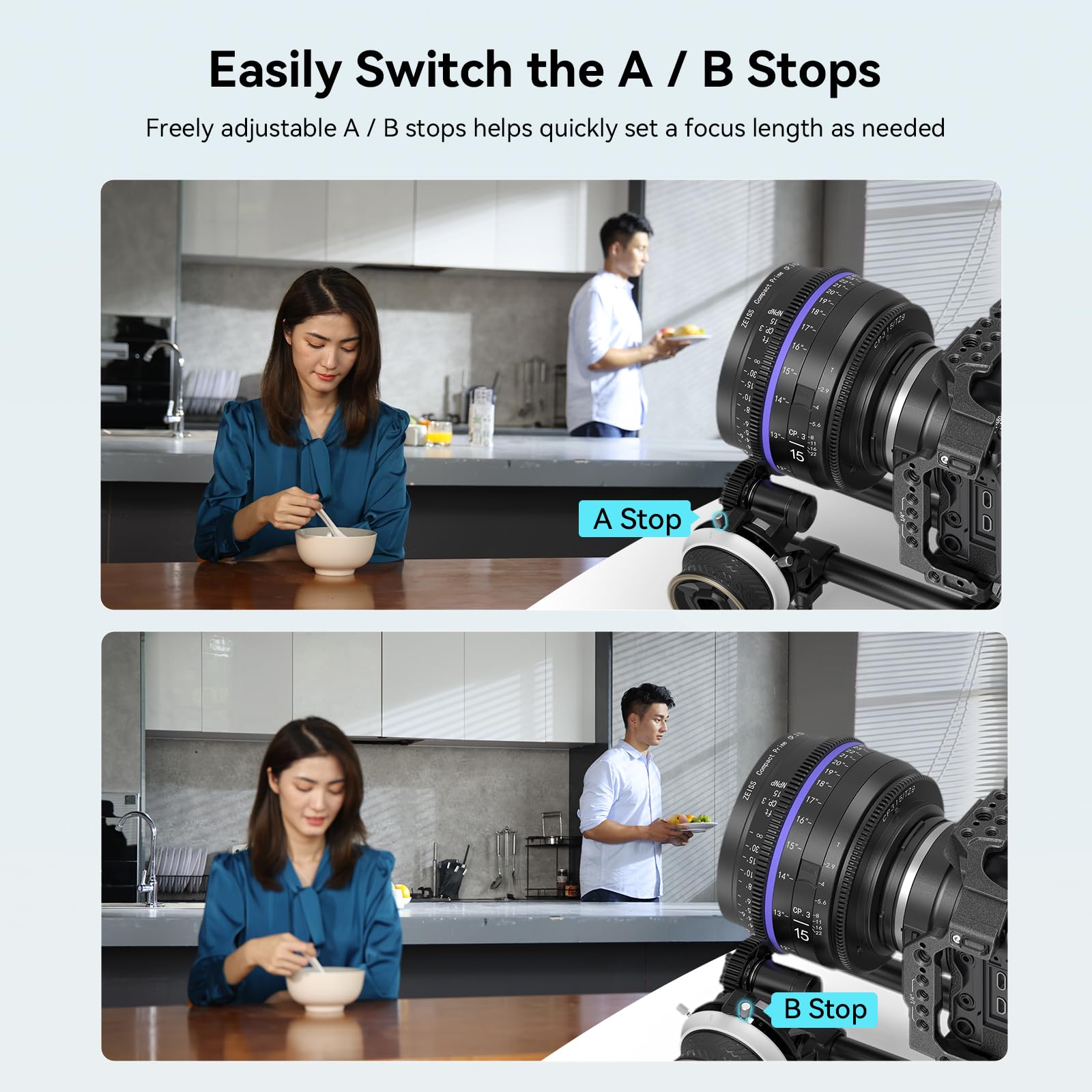 Amazon.com : SmallRig Mini Follow Focus with A/B Stops